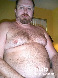 A Hairy Bear With A Big Belly