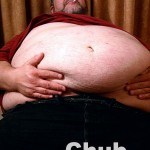 A bear with a big belly